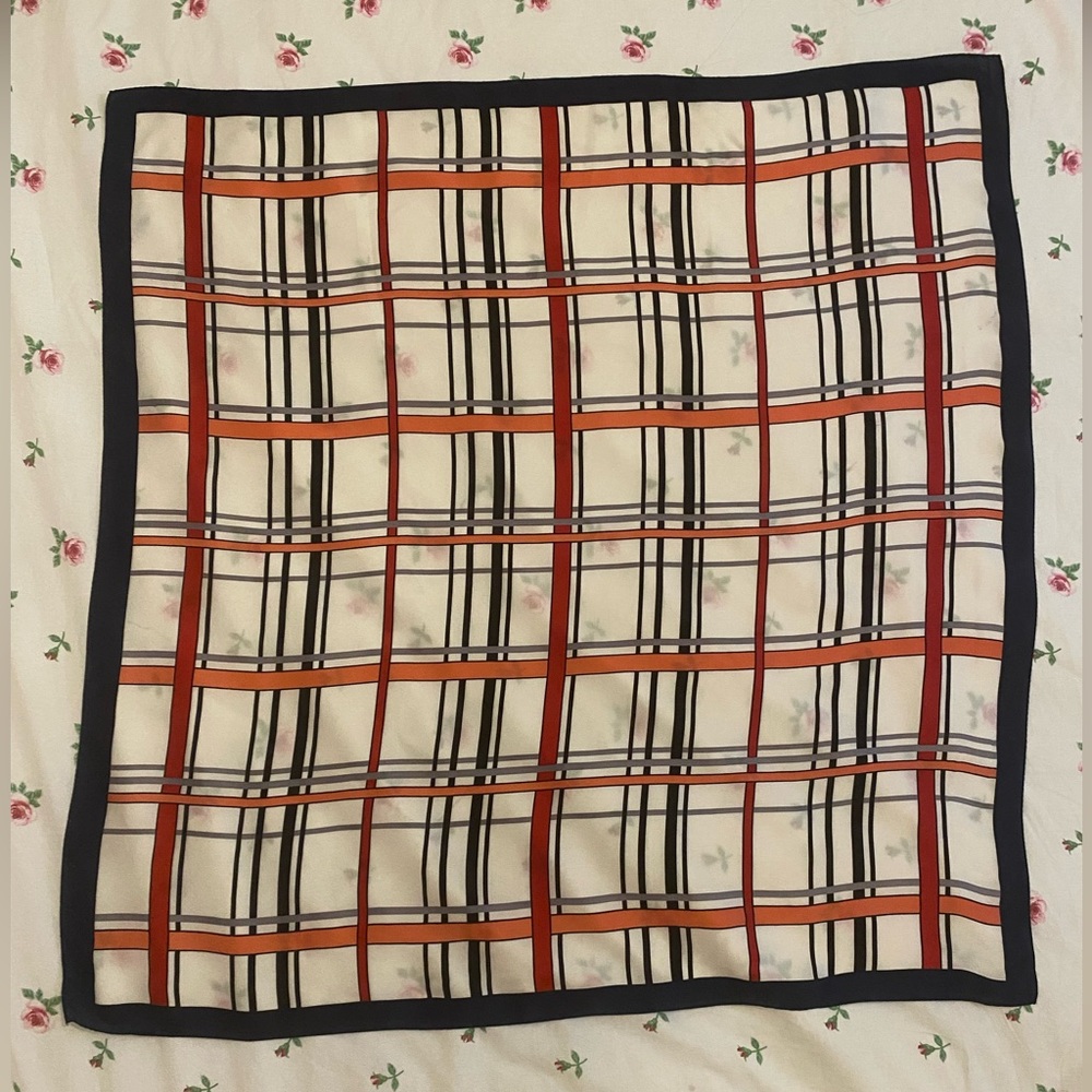 Vintage silk scarf